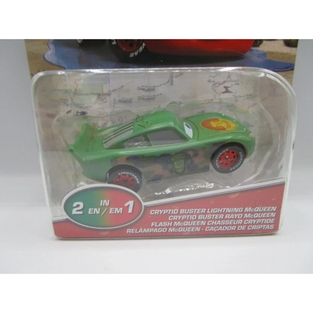 Disney Pixar Cars Cryptid Lightning McQueen Color Changers 2 In 1 Die Cast Car